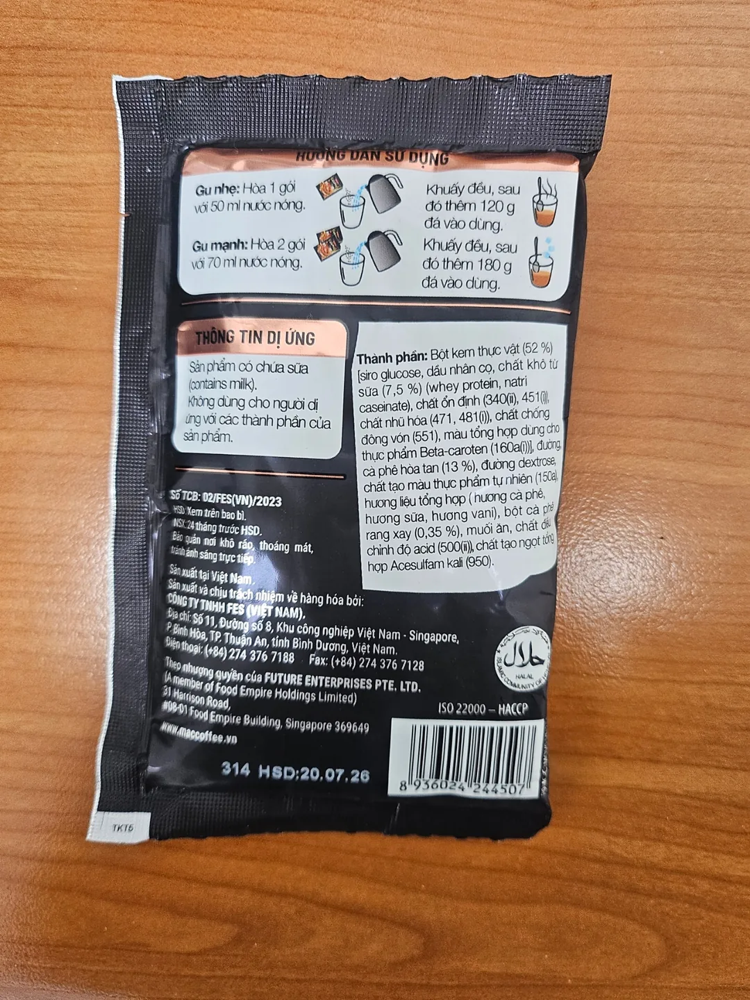 🇻🇳(Review mua lại) Món đồ mua sắm: Cà phê hòa tan đá Cafe PHO GOLD của Lotte Mart
