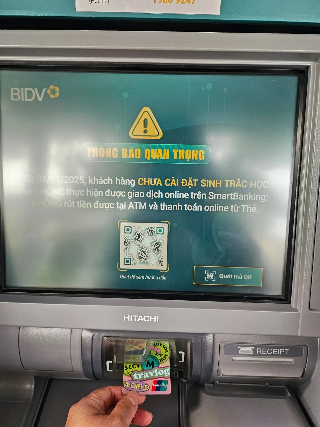 🇻🇳(Đánh giá lần thăm lại) Rút tiền tại ATM BIVD Hội An (Đính kèm cách rút tiền)