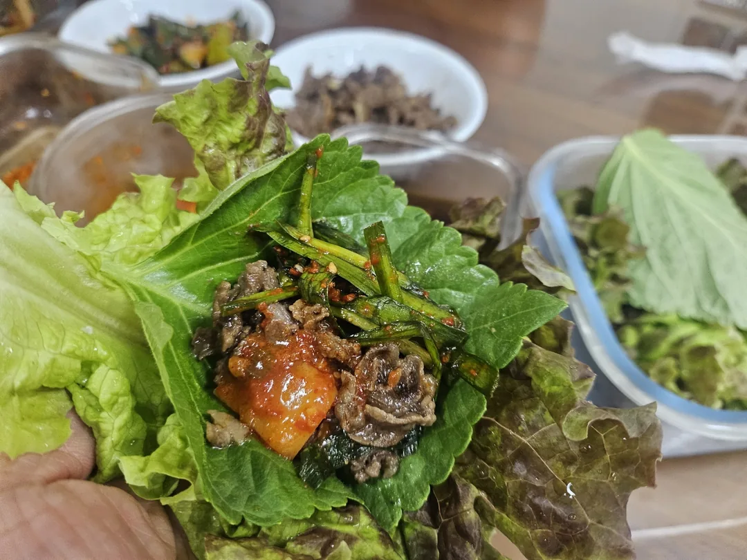 Bữa tối là món ăn gia đình kiểu Hàn Quốc 🤭