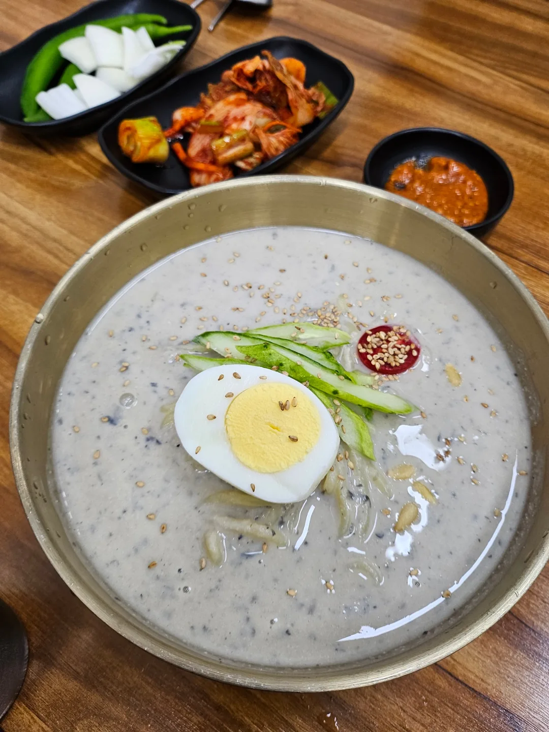 Tôi chỉ muốn uống nước súp đậu nành thôi.