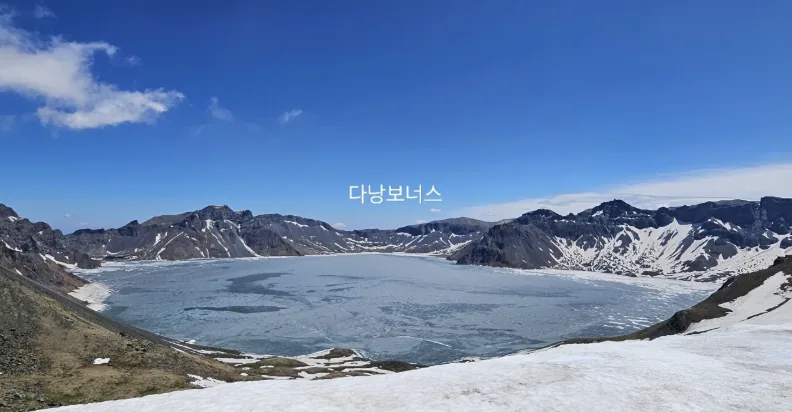 🇰🇷🇨🇳🏔Cung đường Tây Pha hồ Thiên Trì núi Bạch Đầu, 1442 bậc thang và tuyết❄️ nhìn giờ thấy mát rượi