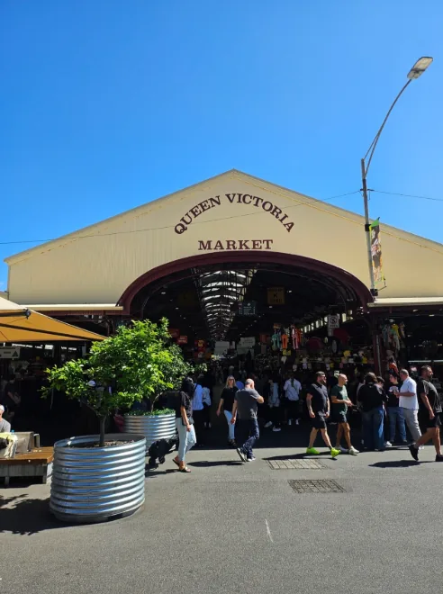 🇦🇺 Chợ Queen Victoria Melbourne
