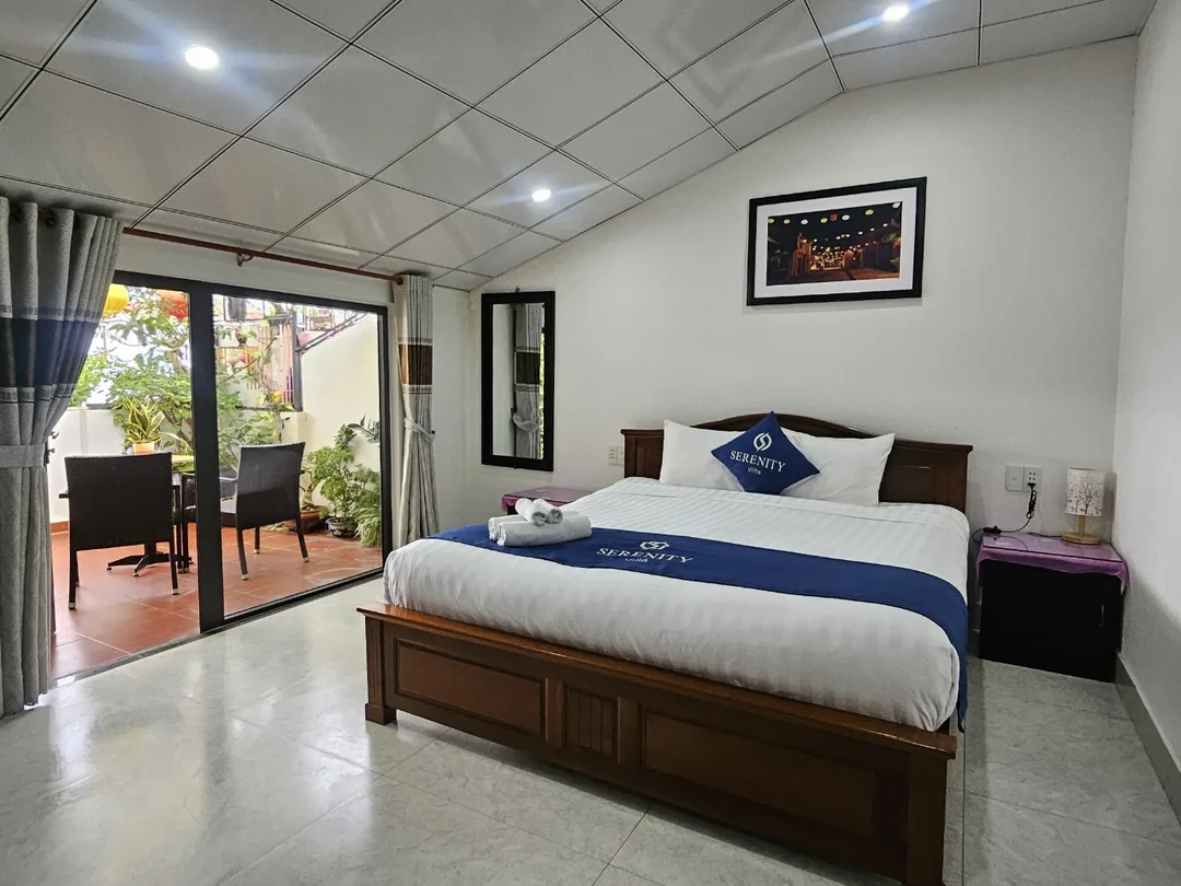 🇻🇳(Review) Serenity Villa Hội An – Phòng Đôi Rooftop (Rooftop Double Room)