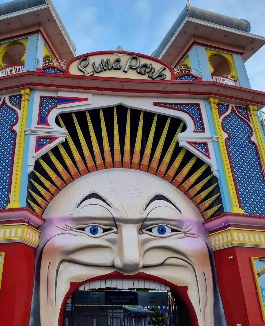🇦🇺 Công viên Luna (Luna Park) Melbourne
