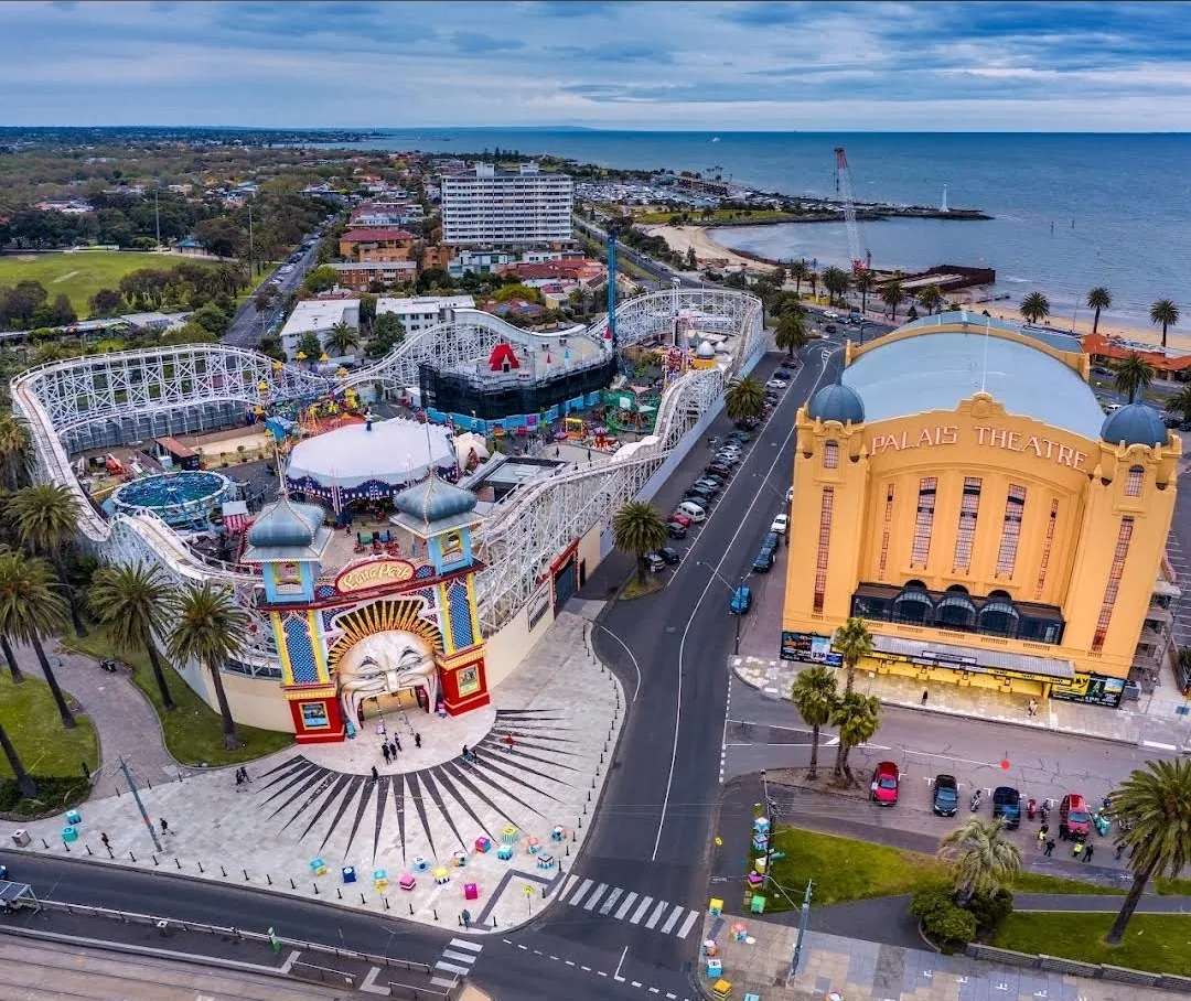 🇦🇺 Công viên Luna (Luna Park) Melbourne