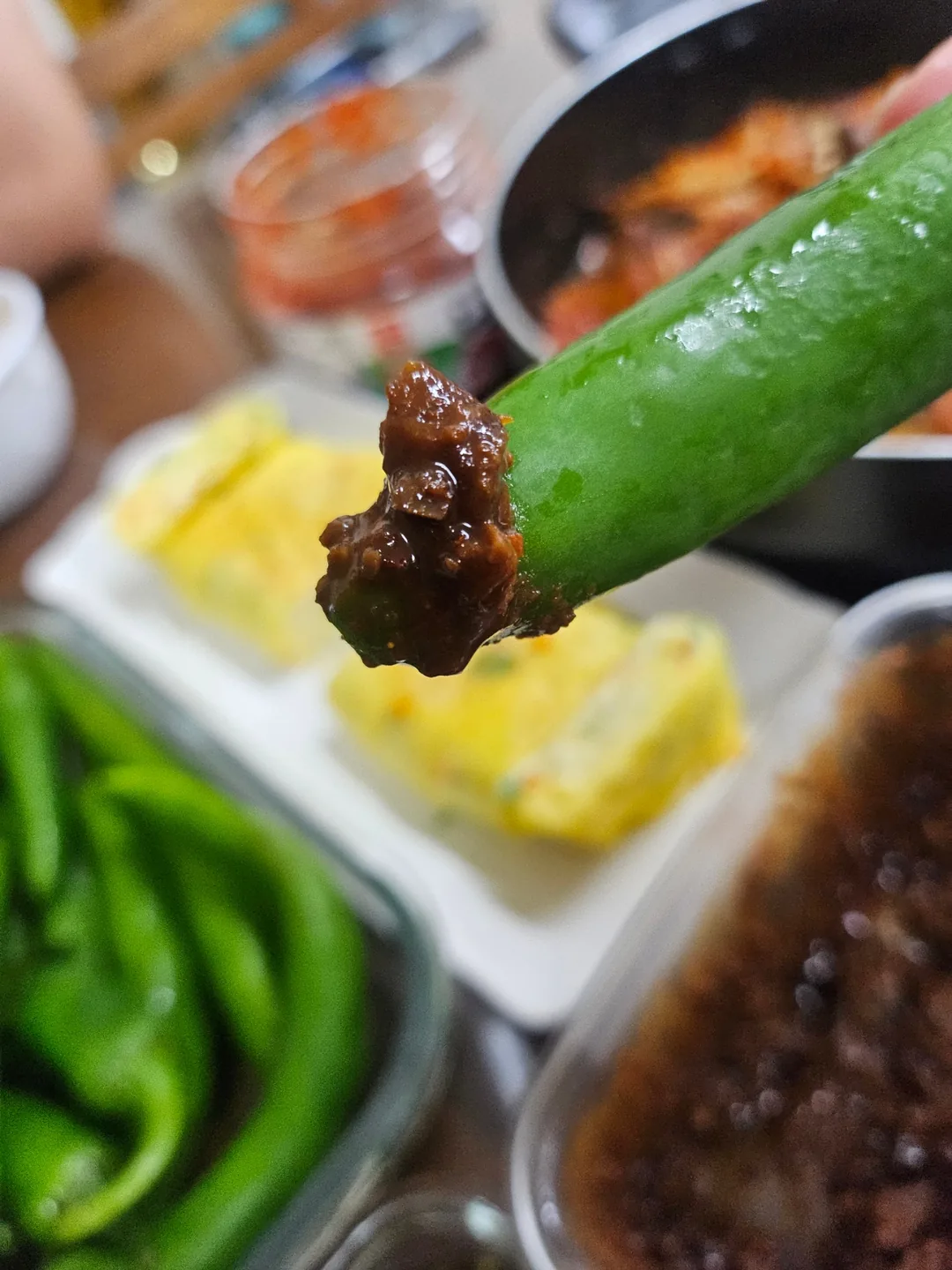 Cá thu kho kimchi muối lâu năm