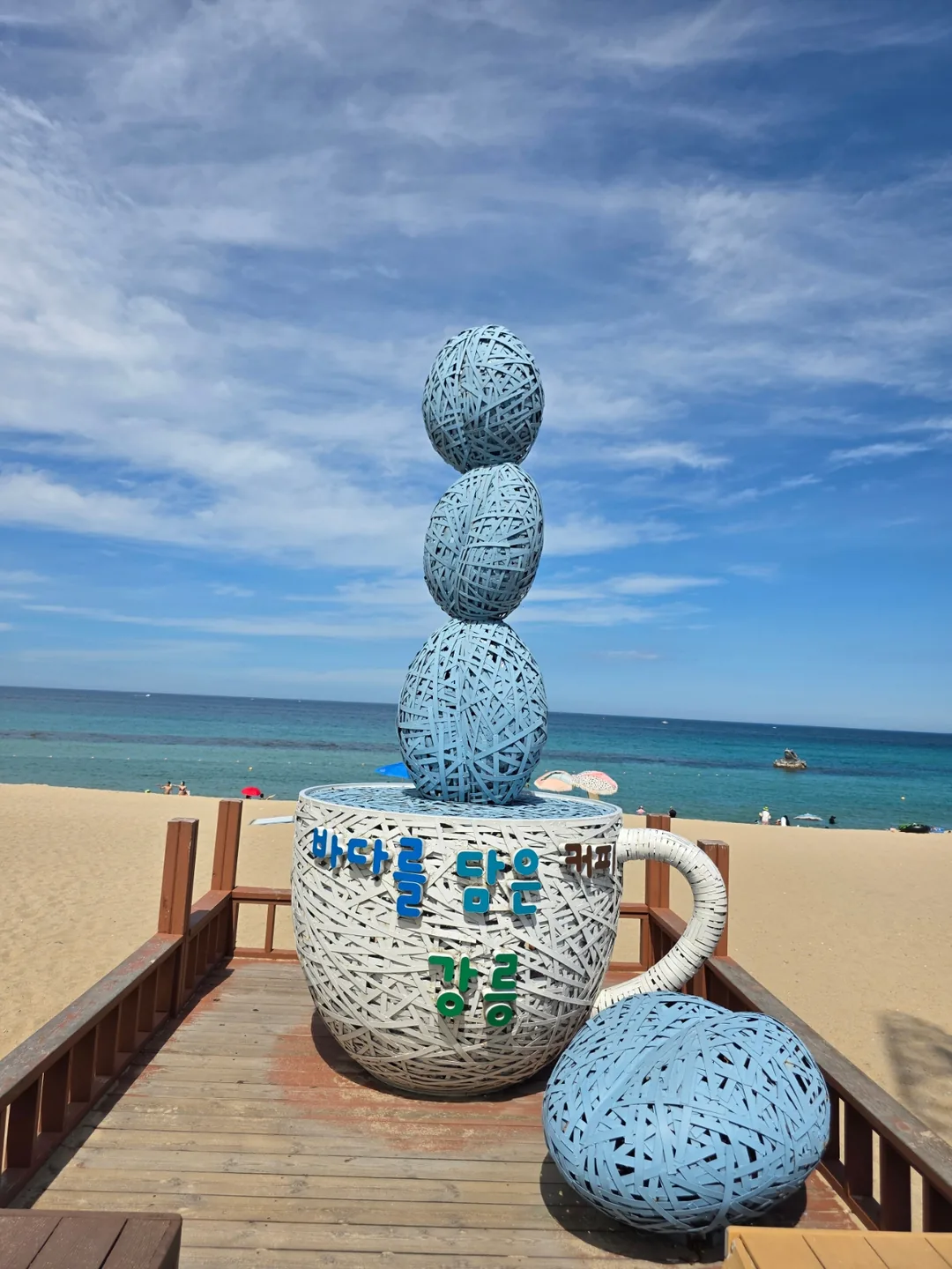 🇰🇷 Bãi biển Anmok đậm chất mùa hè ⛱️
