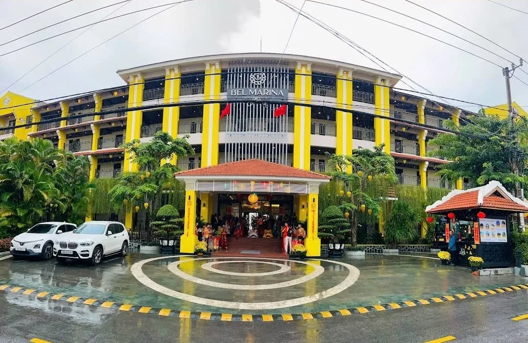 🇻🇳(Review) Bel Marina Hội An Resort, sảnh đậm chất Hội An, địa điểm cực đỉnh để ngắm view hồ bơi