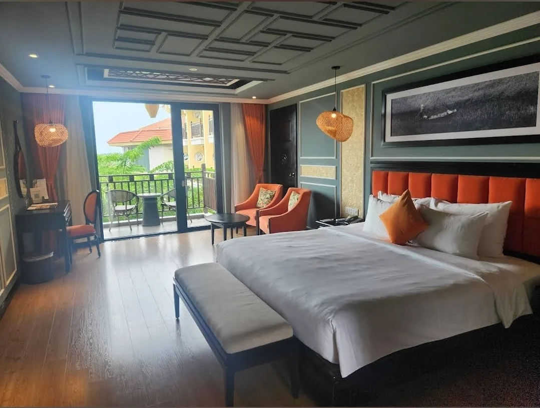 🇻🇳 (Đánh giá) Bel Marina Hội An Resort, tình trạng phòng Balcony Pool View (khu cũ)