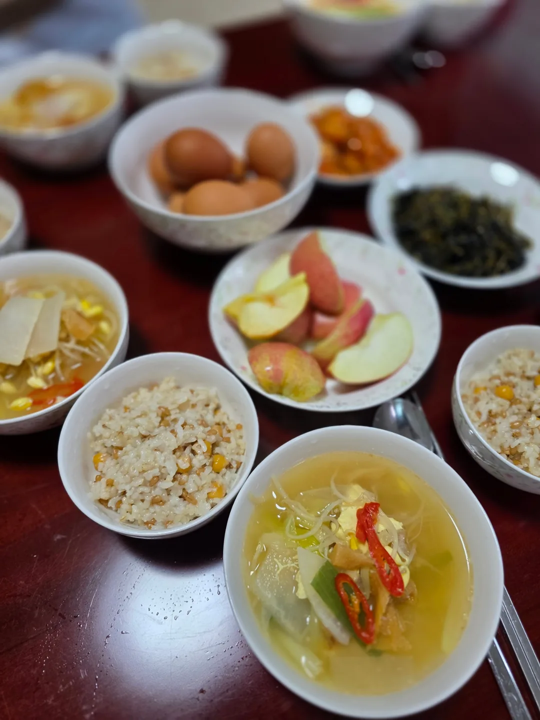 Canh giải rượu haejangguk buổi sáng 😄