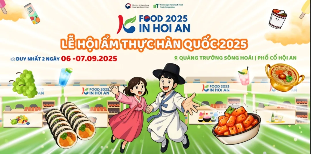 🇻🇳Lễ hội K-FOOD Hội An 2025!! Tôi đã đi thay cho các bạn hàng xóm rồi đó~