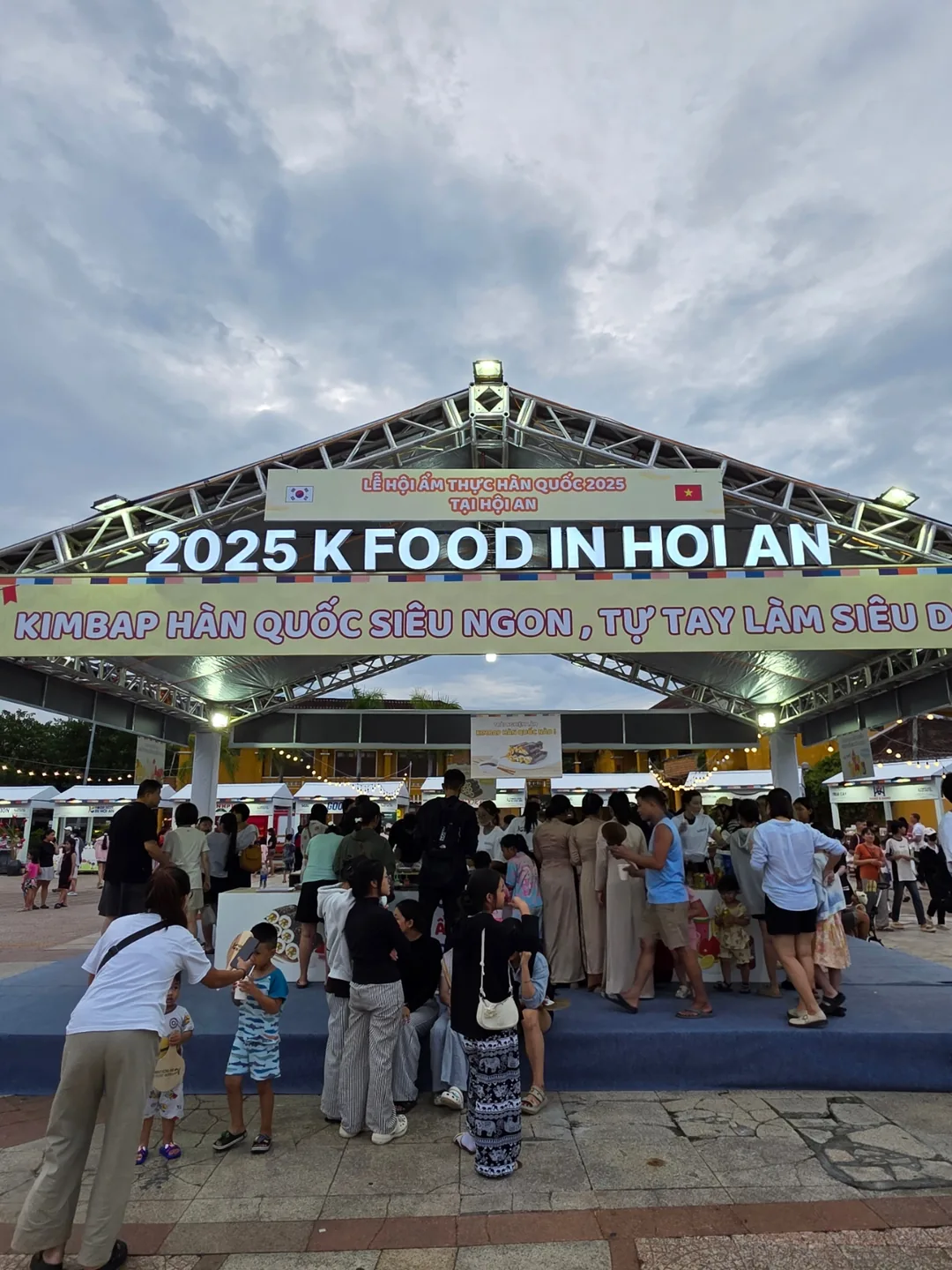 🇻🇳Lễ hội K-FOOD Hội An 2025!! Tôi đã đi thay cho các bạn hàng xóm rồi đó~