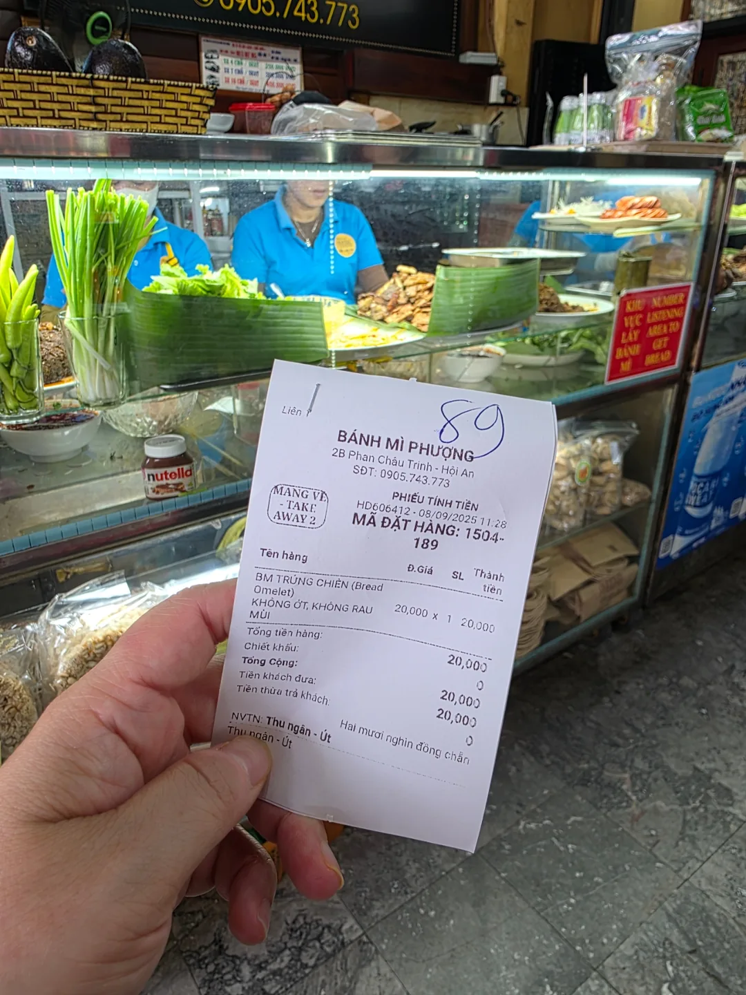 🇻🇳 Bánh Mì Phượng Hội An! Bánh mì trứng, hạnh phúc chỉ với 1.000 won