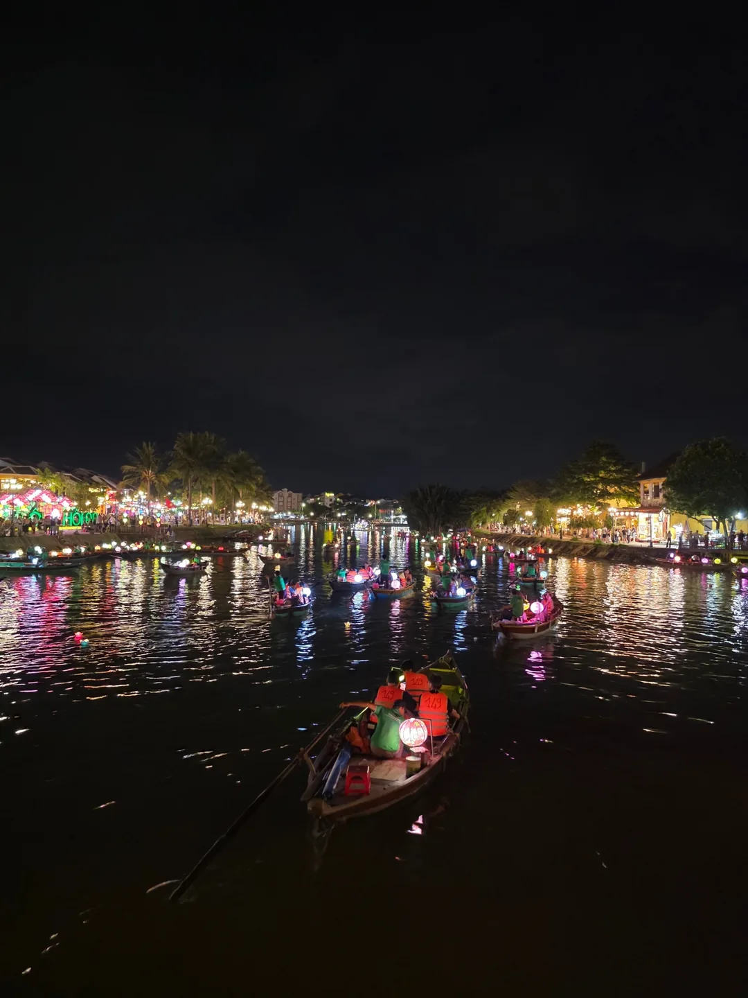 🇻🇳 Cảnh đêm sông Thu Bồn ở Hội An~ Chỉ có nỗi nhớ cứ chất chồng~ (Tuyển chọn bài hát 🎵)