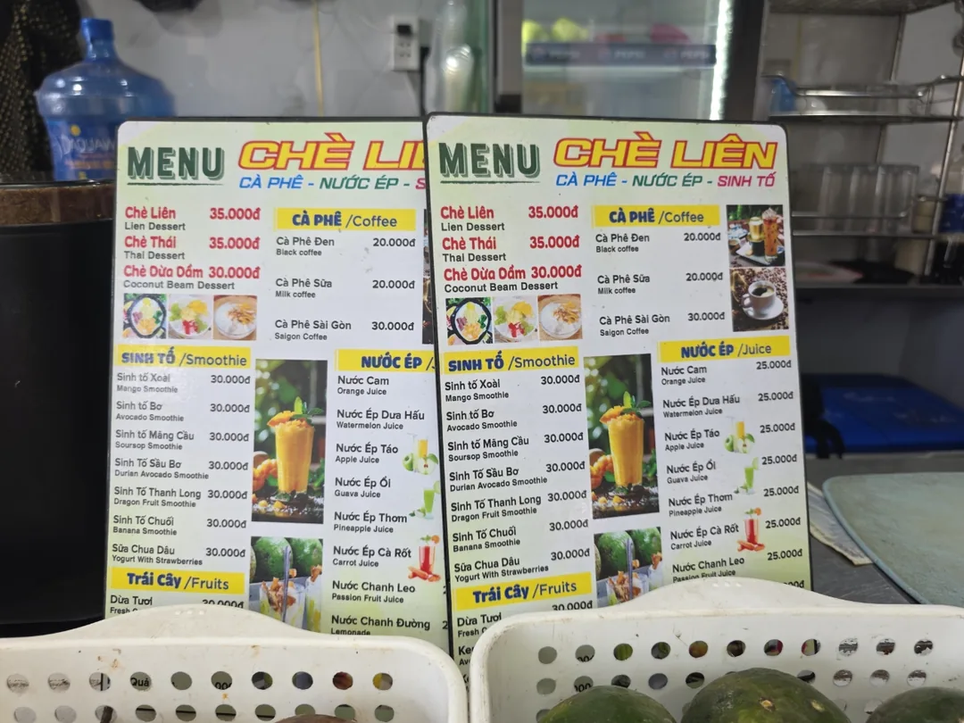 🇻🇳 Quán chè địa phương mà mình lại ghé, Chè Liên 09