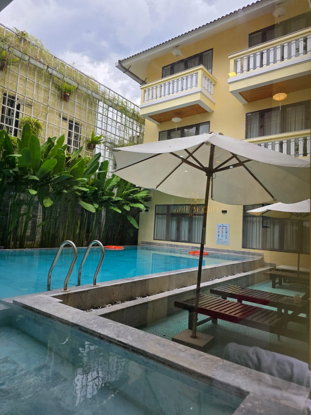 🇻🇳Khách sạn Hoi An Ancient Haven (Ancient Haven Hotel)_Bạn đang tò mò về hồ bơi đúng không~