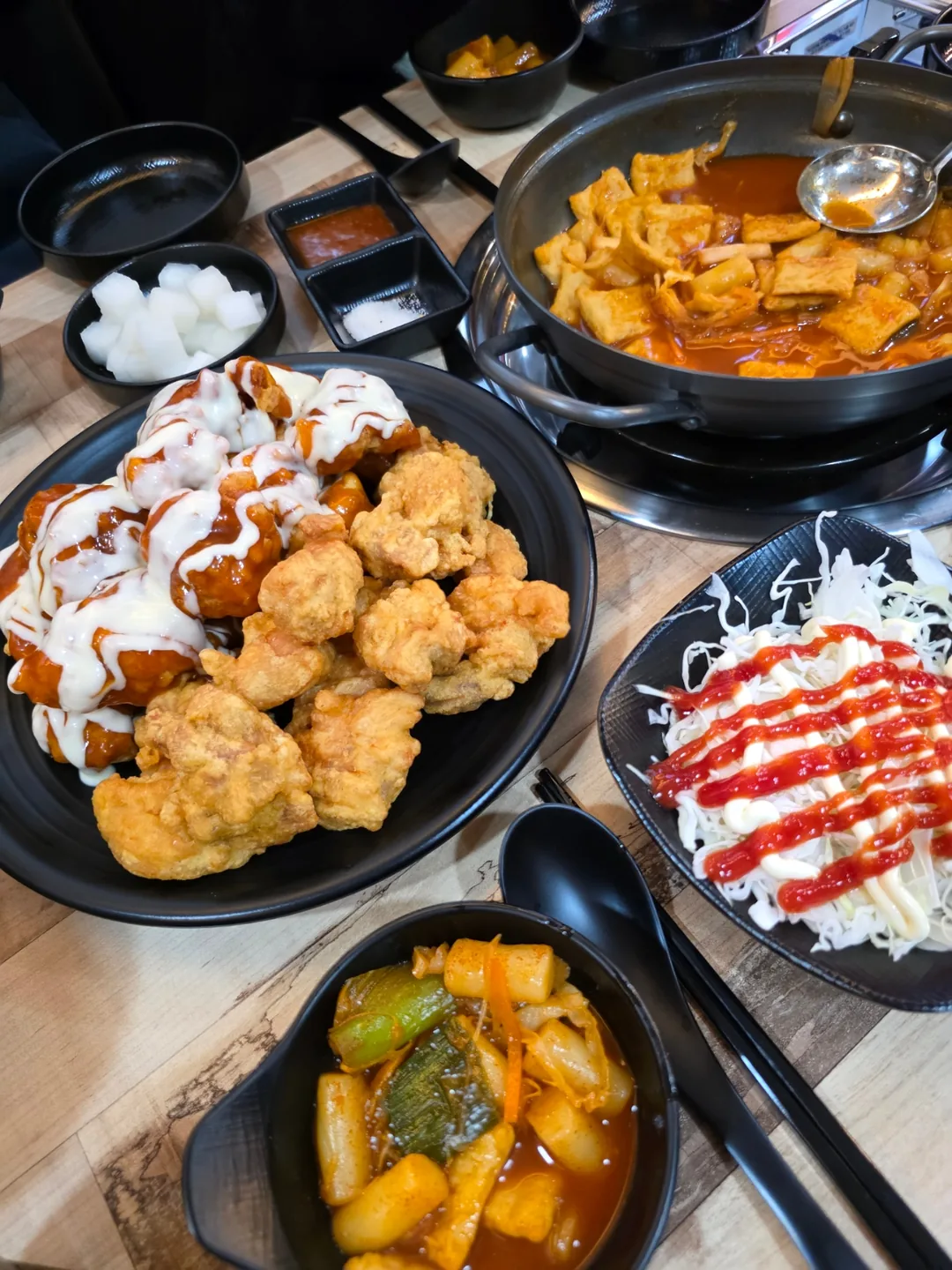 🎄Gà Thần Thánh + Tteokbokki🎶