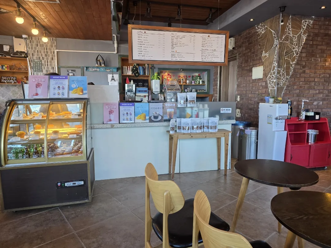 🇰🇷 Quán cà phê giá tốt ở Gangneung, SWEET BUNS