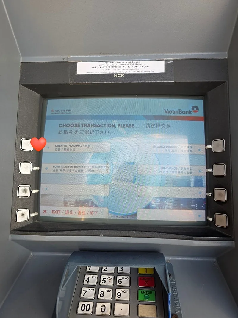 🇻🇳Chuyến du lịch Đà Nẵng của ba mẹ con_ Thẻ Hana Travlog UnionPay~ Rút tiền thành công tại ATM Vietin Bank! (Kèm hướng dẫn cách rút tiền)