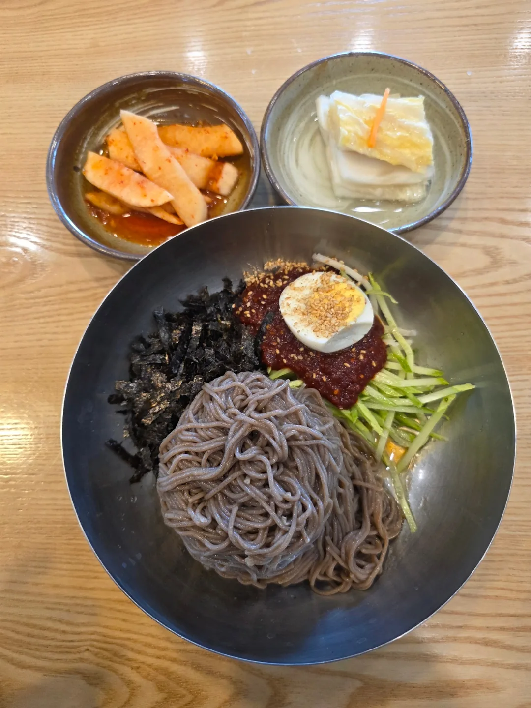 ⛄️Lấy lạnh trị lạnh! Mì kiều mạch trộn Bibim Makguksu