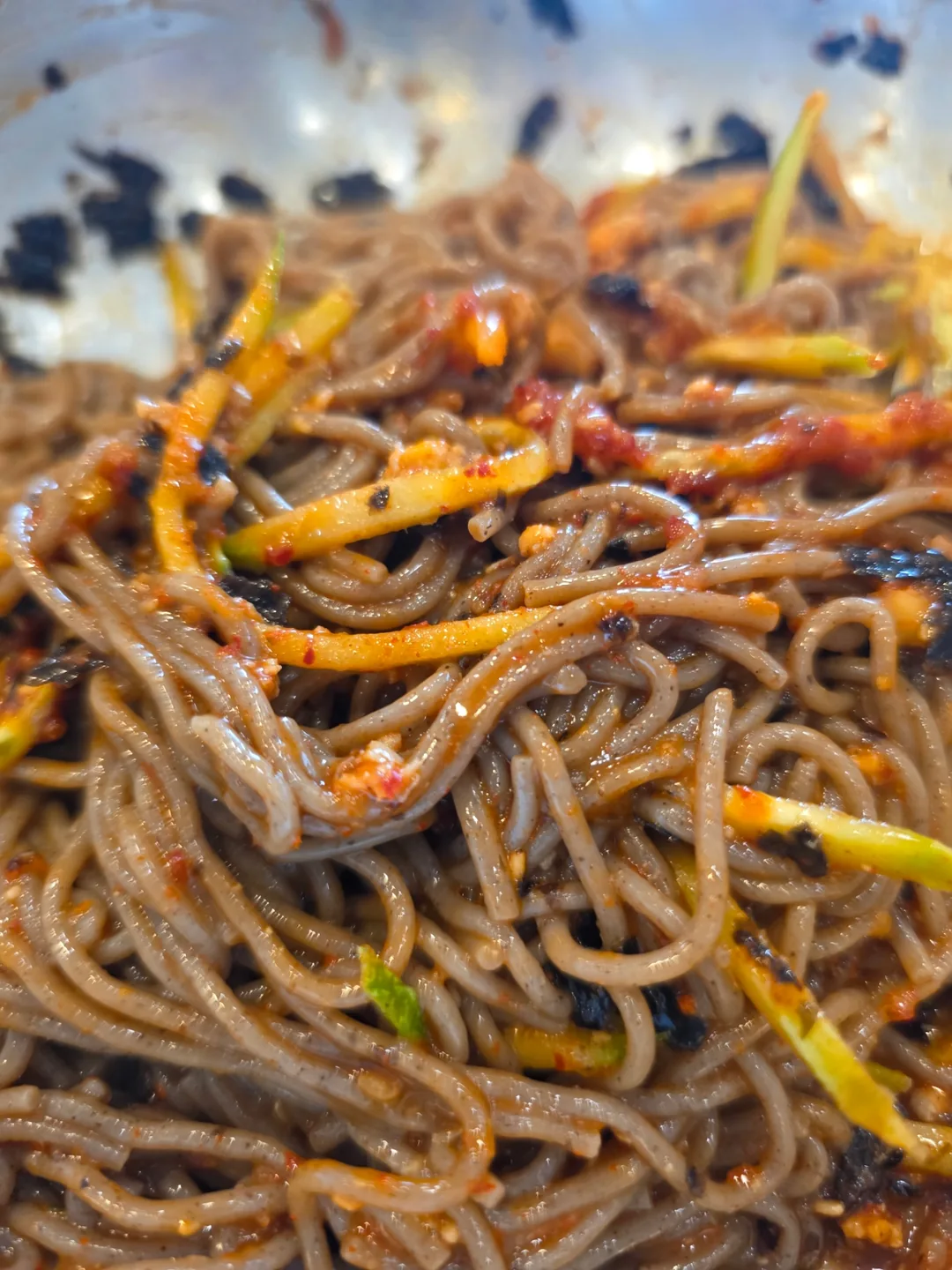 ⛄️Lấy lạnh trị lạnh! Mì kiều mạch trộn Bibim Makguksu