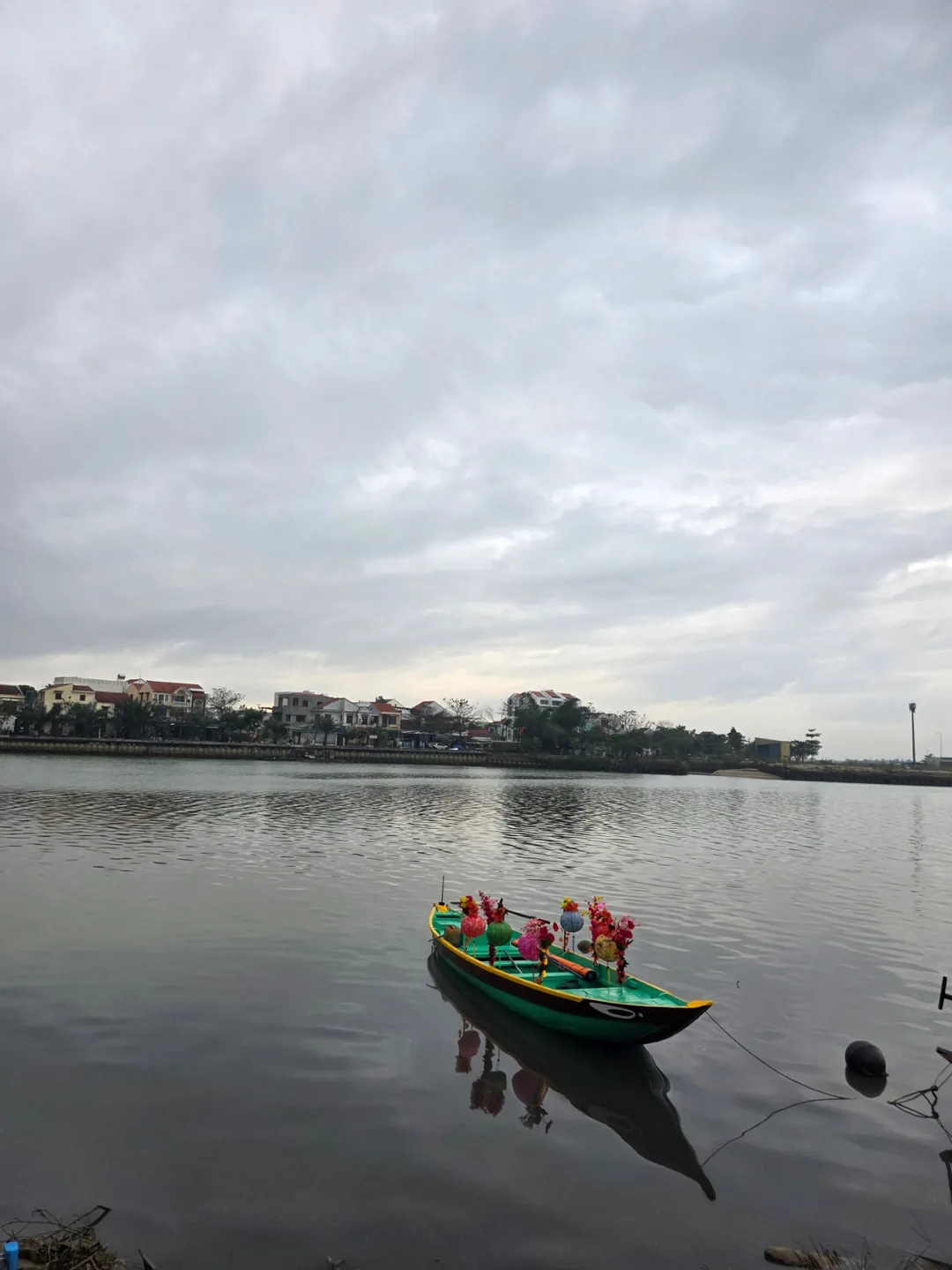 🇻🇳Chuyến du lịch Đà Nẵng của ba mẹ con_Khung cảnh buổi sáng mưa ở Hội An