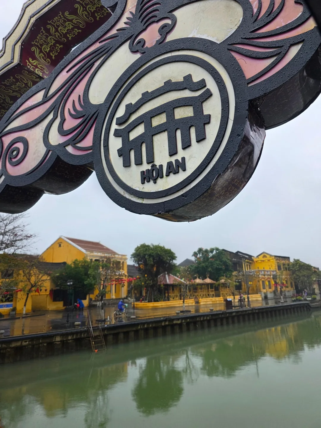 🇻🇳Chuyến du lịch Đà Nẵng của ba mẹ con_Khung cảnh buổi sáng mưa ở Hội An