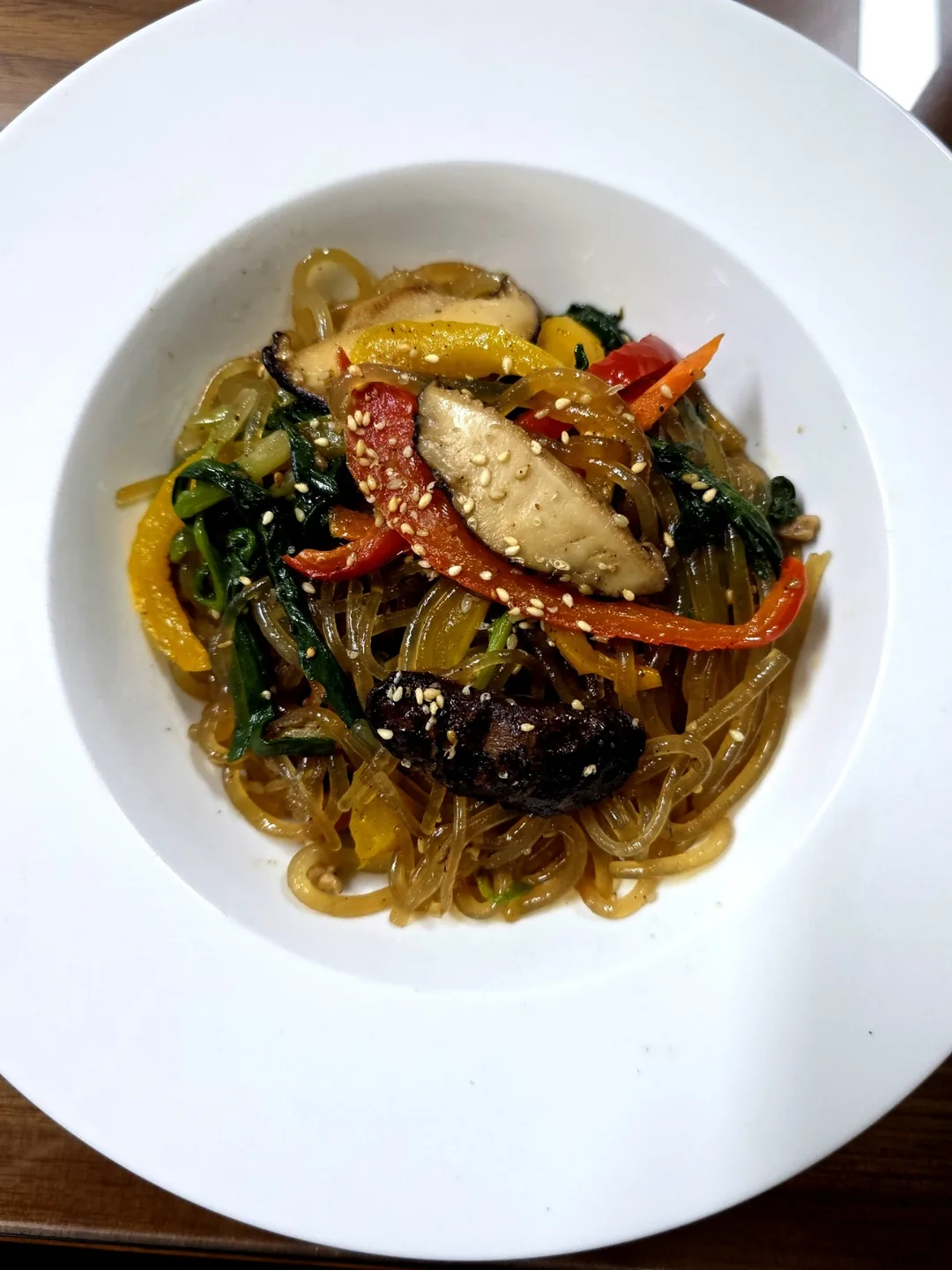 🧧 Bữa xế sáng là cơm miến trộn japchae