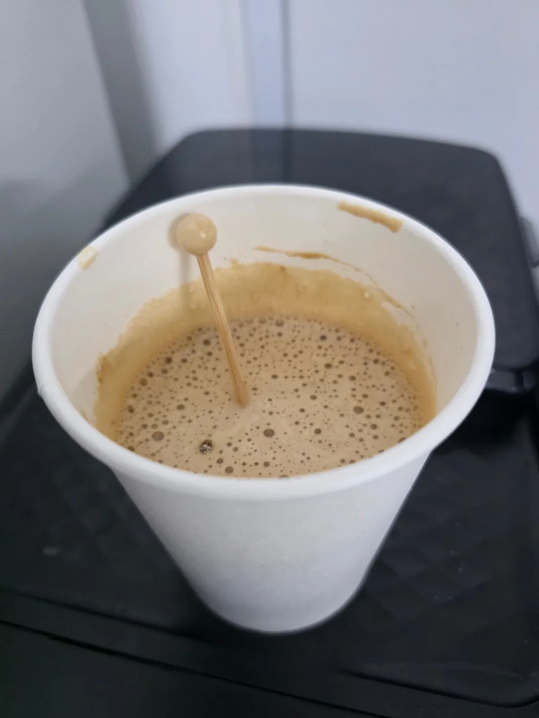 Sáng nay tôi đã bắt đầu ngày mới bằng một ly cà phê ngọt ngào