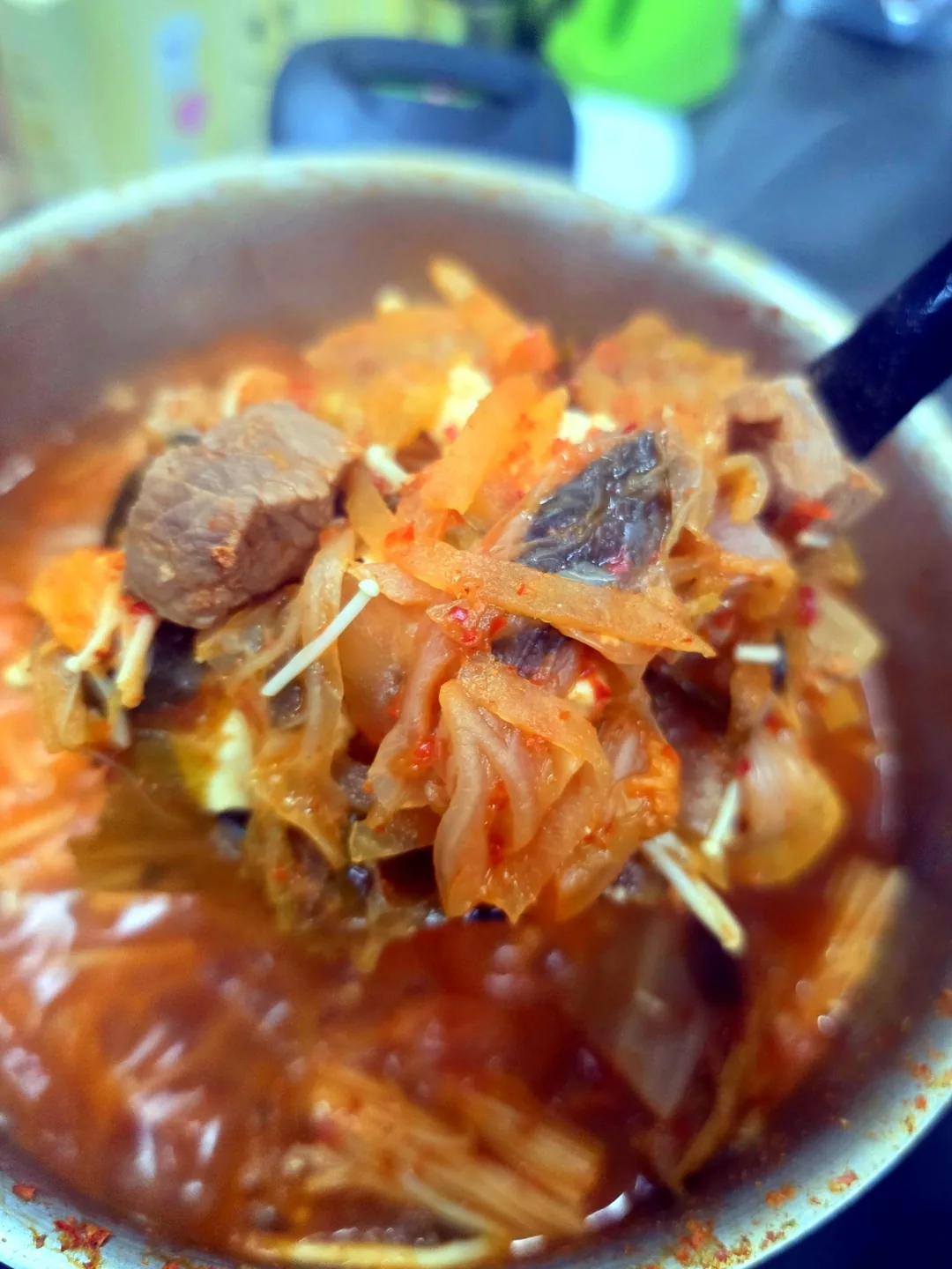 Canh kimchi thịt heo