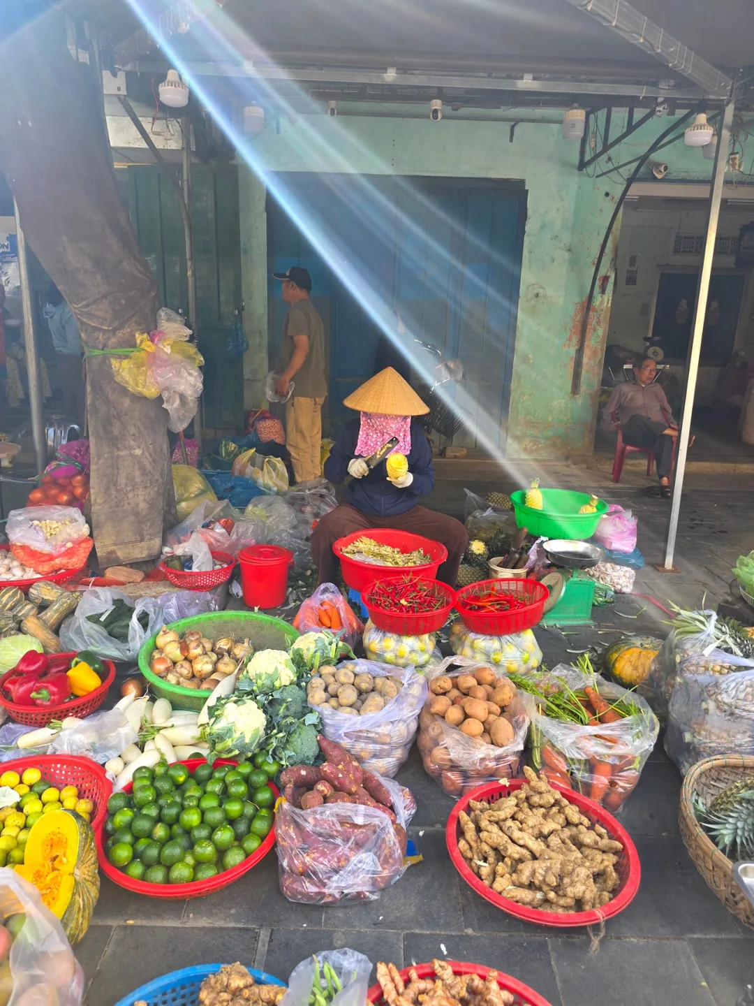 🇻🇳 Chuyến du lịch Đà Nẵng của ba mẹ con_ Nghệ nhân dứa gặp được ở chợ sớm Hội An! Cuối cùng cũng mua theo cảm hứng