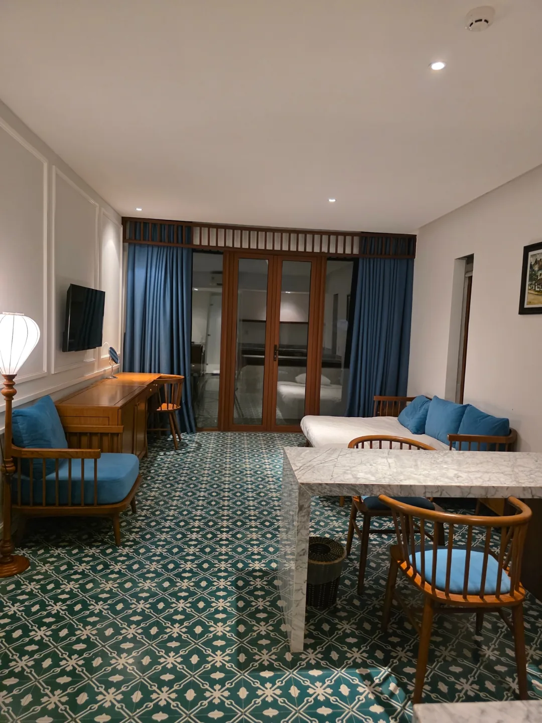 🇻🇳Chuyến du lịch Đà Nẵng của ba mẹ con_ Bài review chi tiết phòng Deluxe Family tại khách sạn Vinh Hung Old Town, Hội An2️⃣