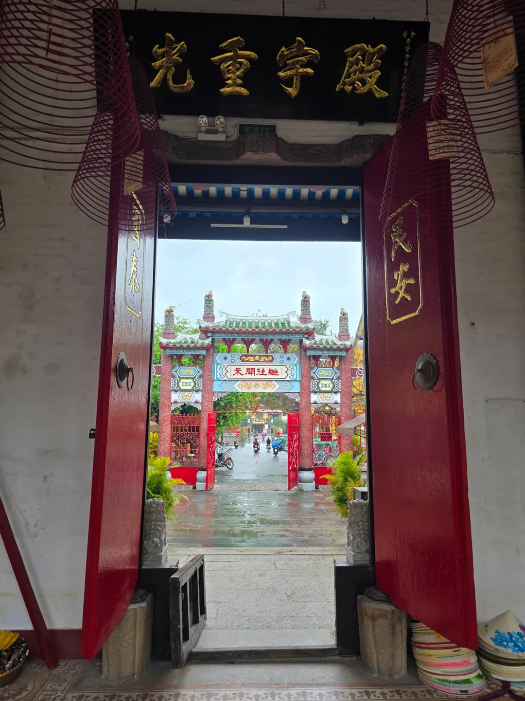 🇻🇳 Chuyến du lịch Đà Nẵng của ba mẹ con_ Vào tham quan Hội Quán Quảng Đông ở Hội An trước giờ mở cửa
