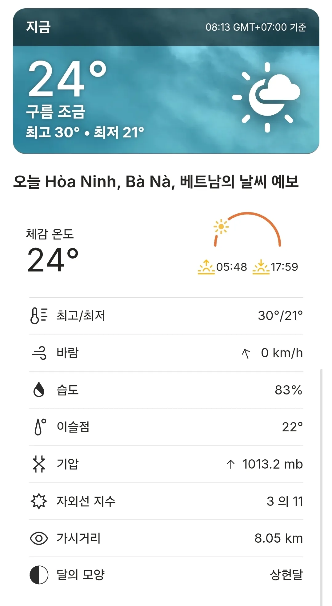 🌈Dự báo thời tiết Bà Nà Hills hôm nay (260325)