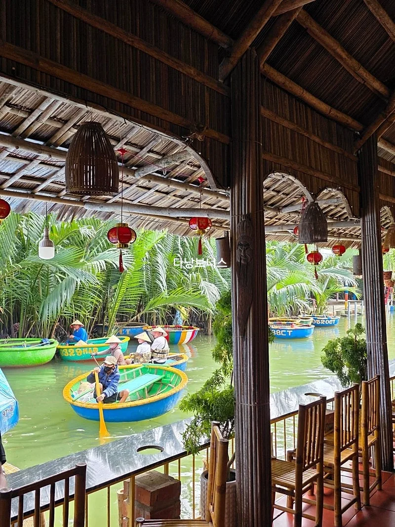 🇻🇳Chuyến du lịch Đà Nẵng của ba mẹ con_ Tour sinh thái đặc biệt Hội An 3️⃣ Trải nghiệm thuyền thúng