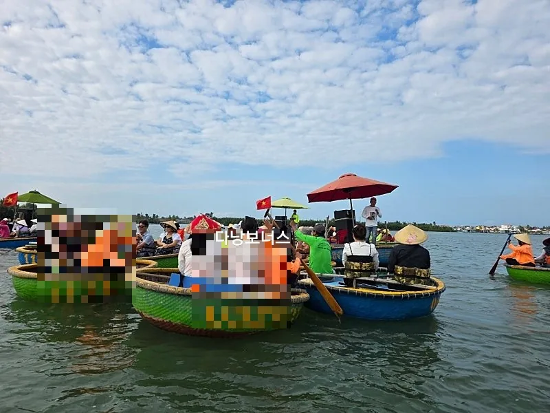 🇻🇳Chuyến du lịch Đà Nẵng của ba mẹ con_ Tour sinh thái đặc biệt Hội An 3️⃣ Trải nghiệm thuyền thúng