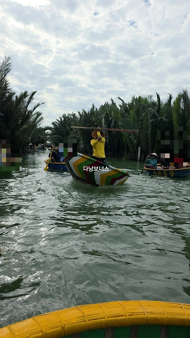 🇻🇳Chuyến du lịch Đà Nẵng của ba mẹ con_ Tour sinh thái đặc biệt Hội An 3️⃣ Trải nghiệm thuyền thúng