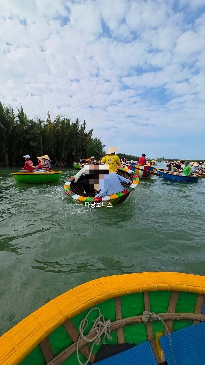 🇻🇳Chuyến du lịch Đà Nẵng của ba mẹ con_ Tour sinh thái đặc biệt Hội An 3️⃣ Trải nghiệm thuyền thúng