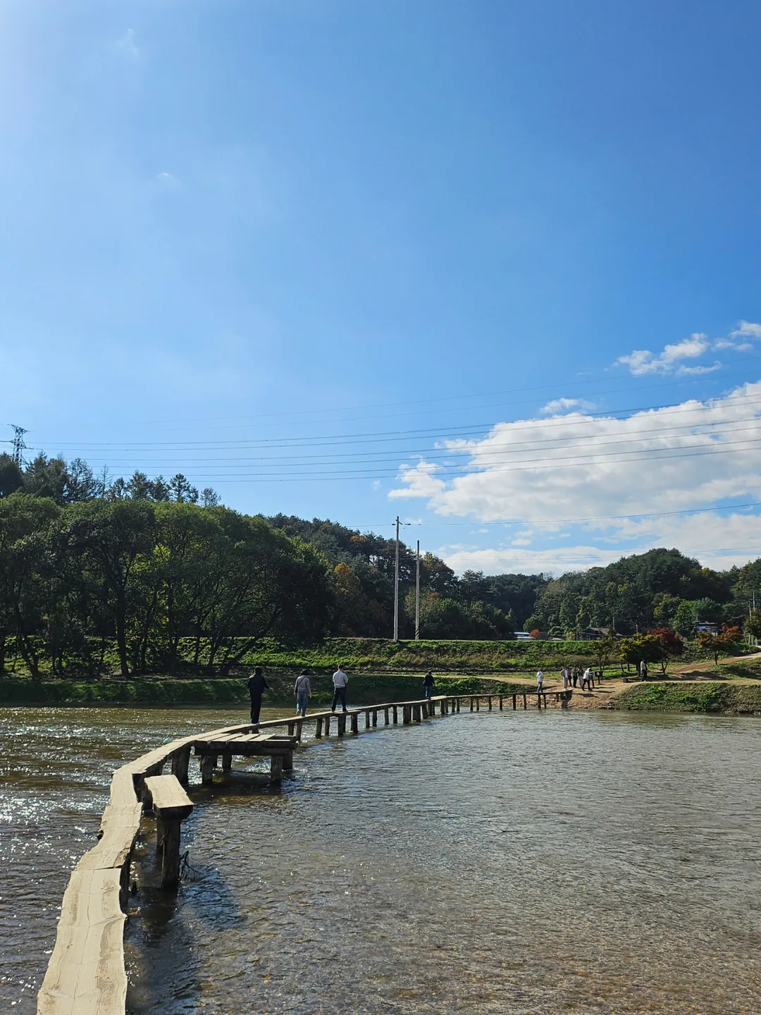 🇰🇷Cầu gỗ độc mộc Oenamu ở làng Museom