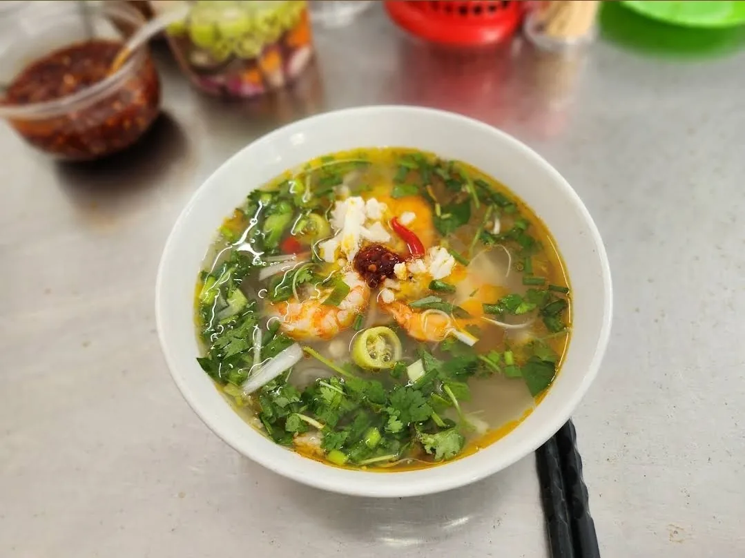 Quán bánh canh cua, tôm ngon! Bánh canh NGA