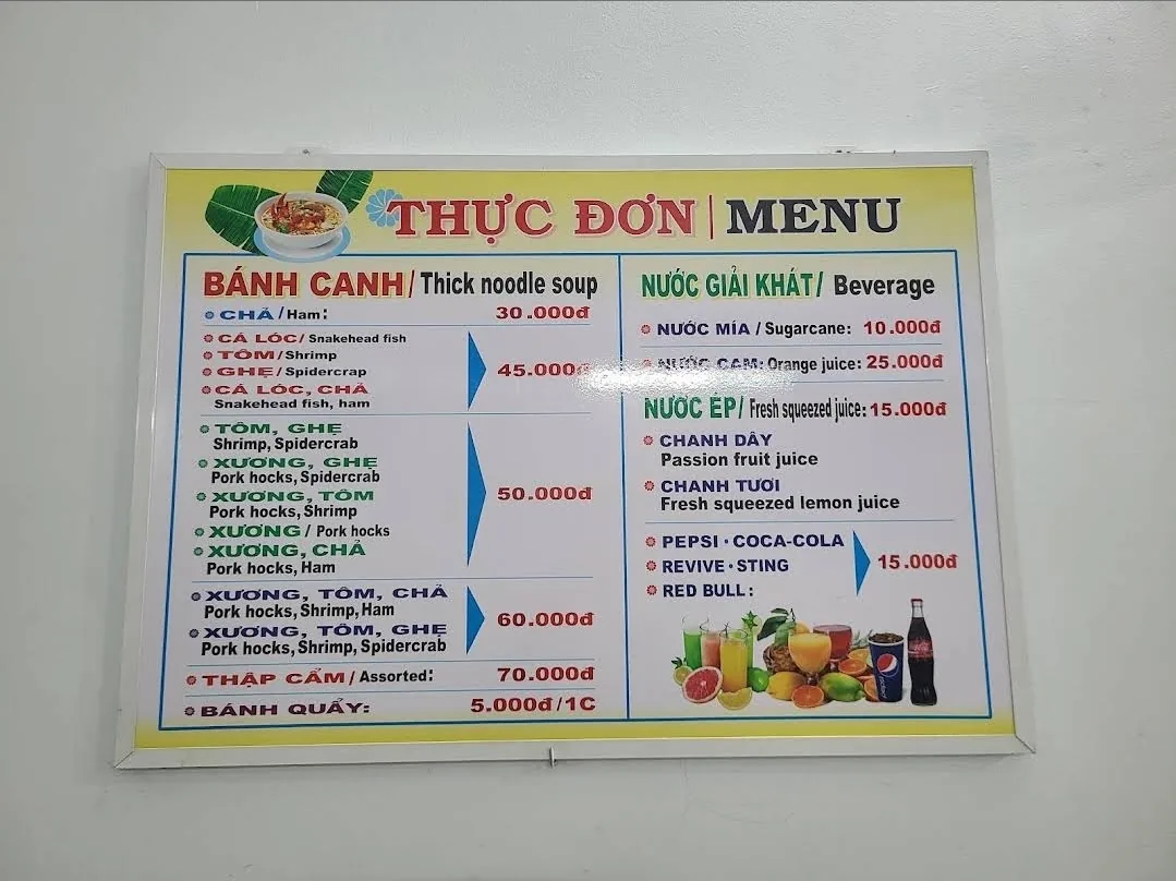 Quán bánh canh cua, tôm ngon! Bánh canh NGA