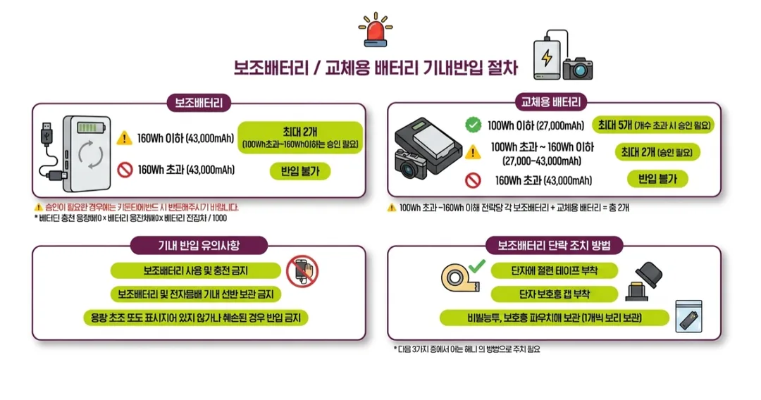 ✈️ Hướng dẫn quy định chính về việc mang sạc dự phòng lên máy bay (Hiệu lực từ 20/04/2026)