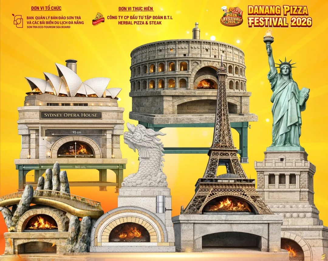 🍕(Thông tin) Tổ chức Lễ hội Pizza Quốc tế Đà Nẵng 2026!