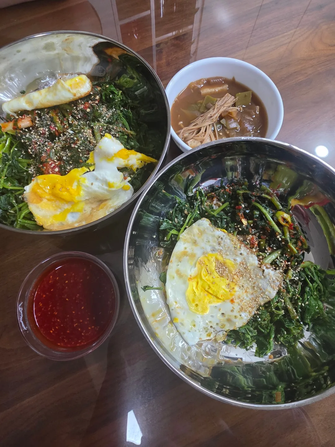 Cơm trộn củ cải non Hàn Quốc