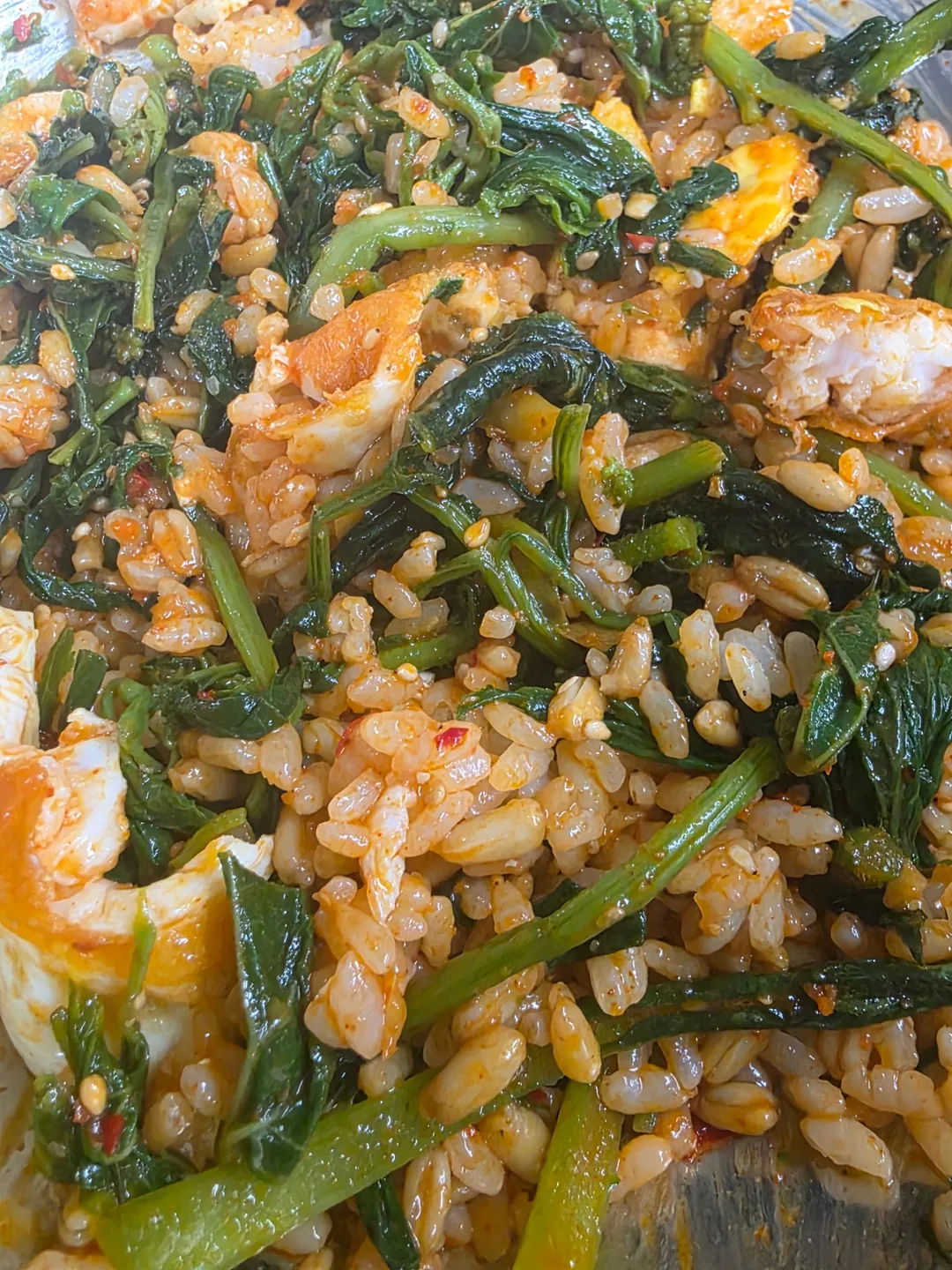 Cơm trộn củ cải non Hàn Quốc