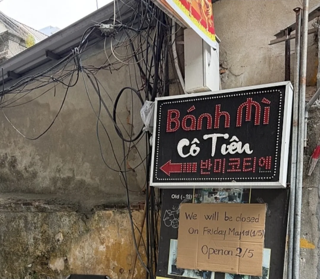 🥪 Bánh Mì Cô Tiên nghỉ lễ Quốc tế Lao động