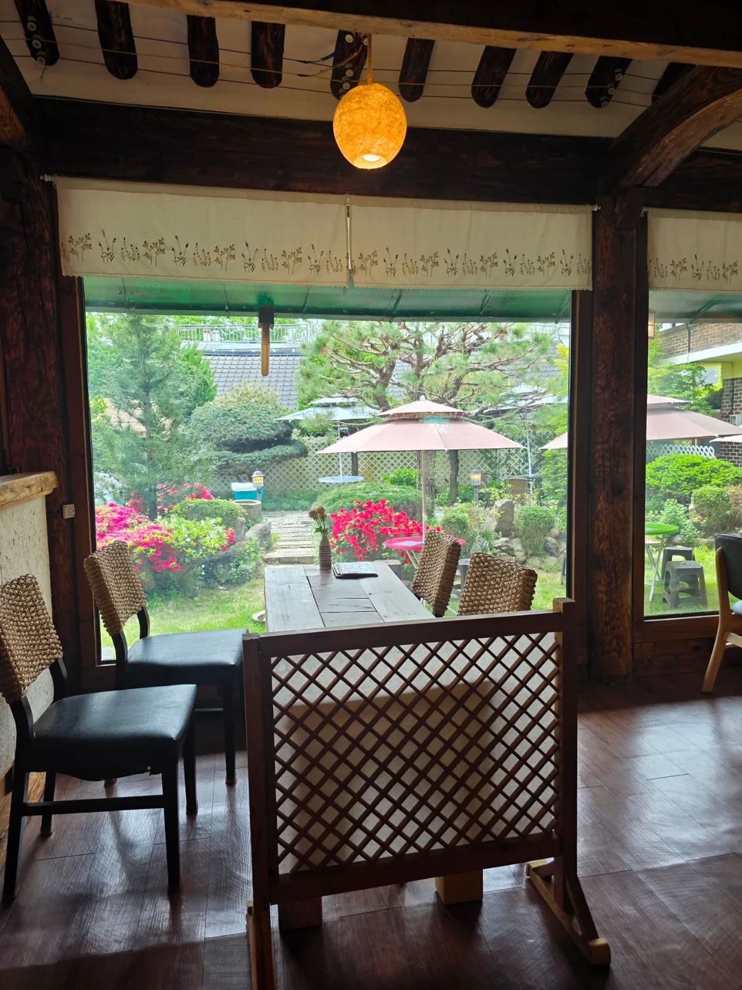 🇰🇷 Địa điểm nổi tiếng về trà Ssanghwa ở Namwon, quán cà phê hanok Tteul Arae