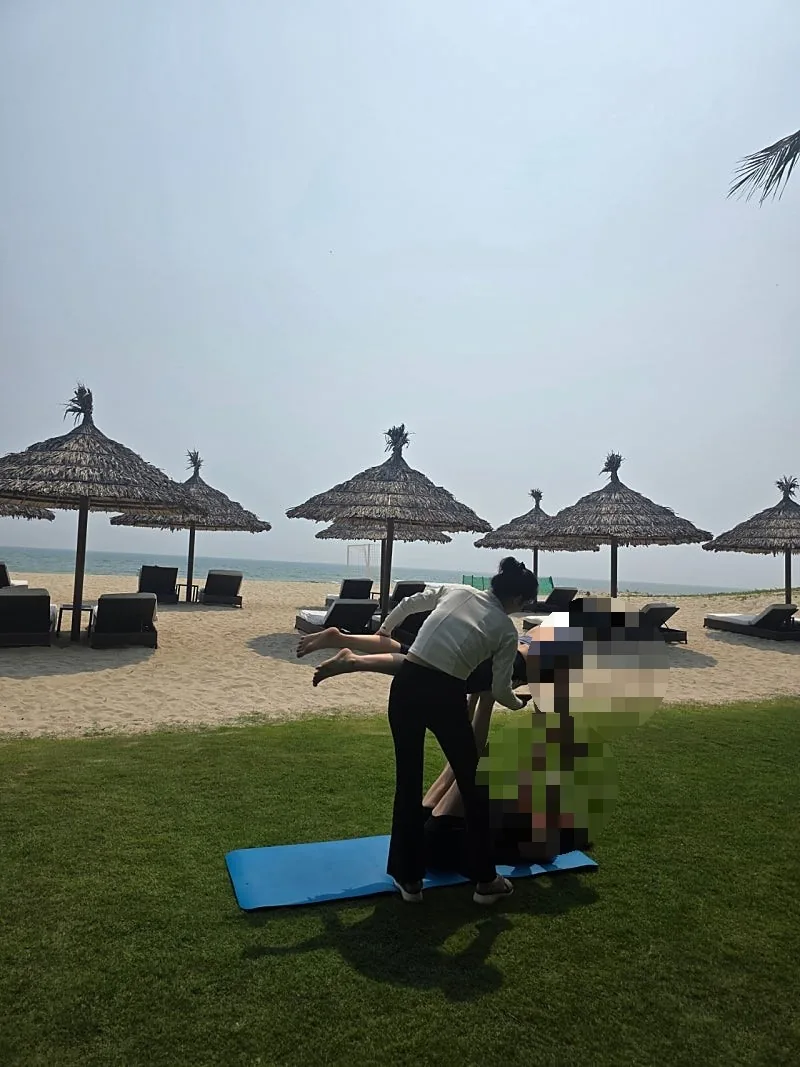 🇻🇳[Shilla Monogram Đà Nẵng] Hoạt động_ Từ bãi biển đến lớp học yoga!!👍
