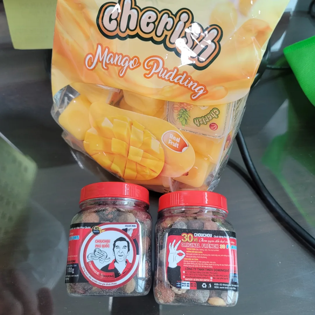 Đồ ăn vặt từ Phú Quốc