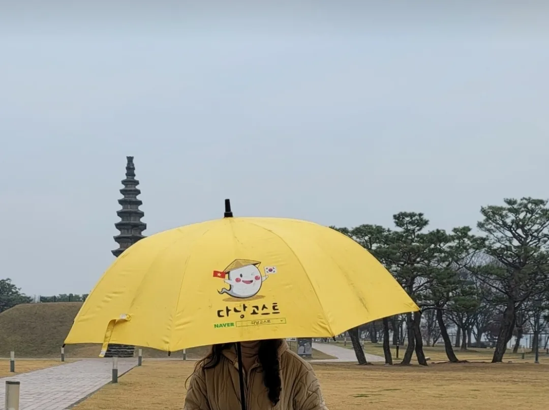 Chiếc ô của Daryeong, linh vật địa phương Đà Nẵng ♥️